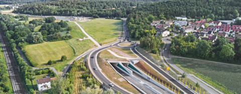 Tunnel der B33 an Waldsiedlung Reichenau pünktlich freigeben